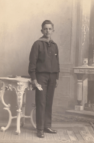 Robert Niels Boldreel ved konfirmation